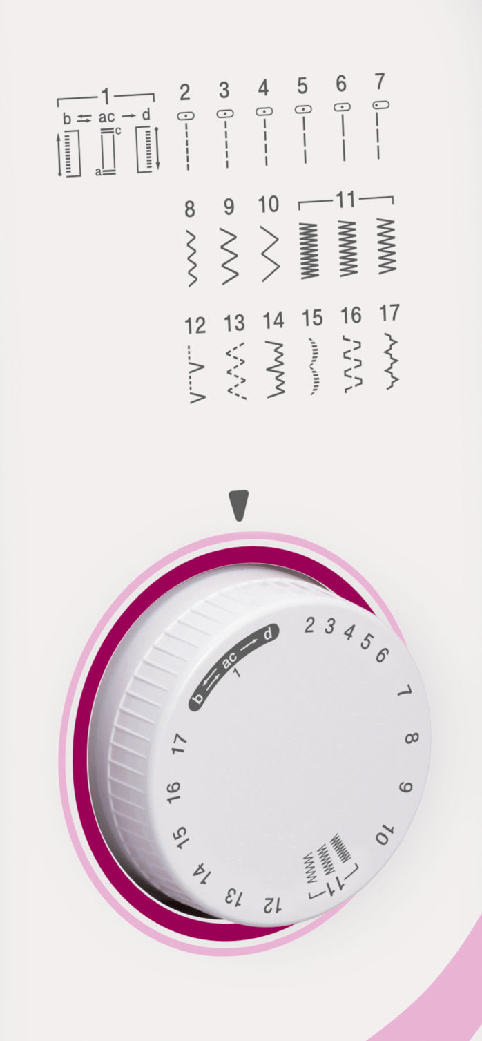 Brother RL417 | mekanisk symaskin