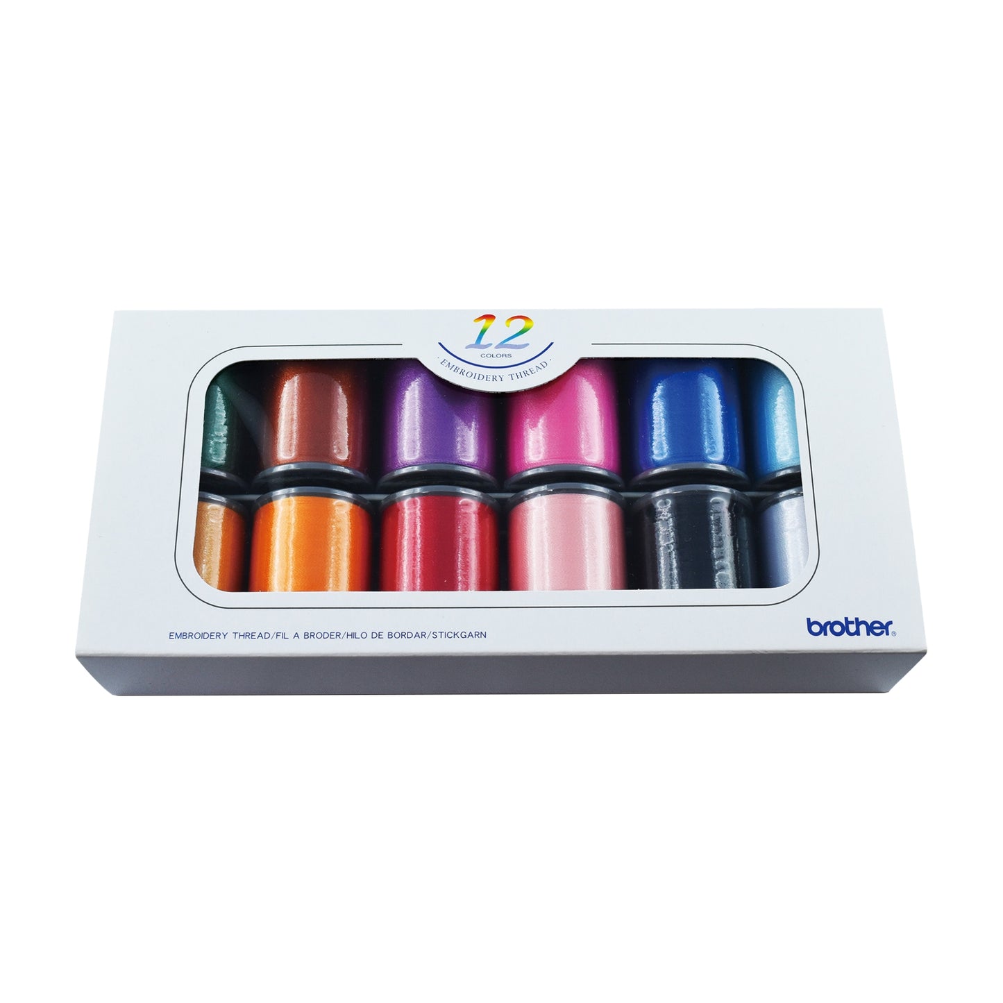 Brother SKiTCH PP1 satinfinish broderitråd á 12 rullar