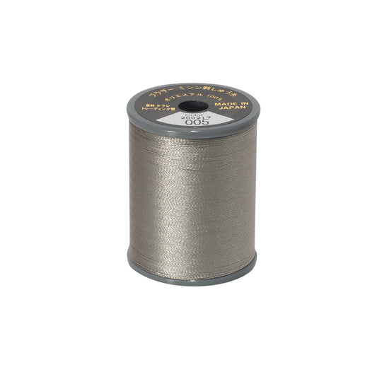 Brother satin-finish broderitråd – 005 Lysegrå