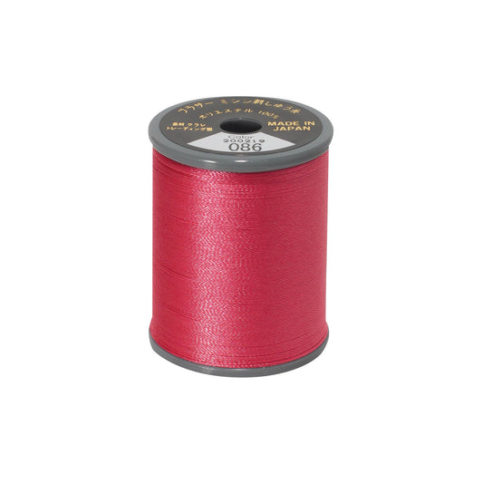 Brother satin-finish broderitråd – 086 Fuchsia