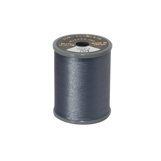 Brother satin-finish broderitråd – 704 Tinfarvet