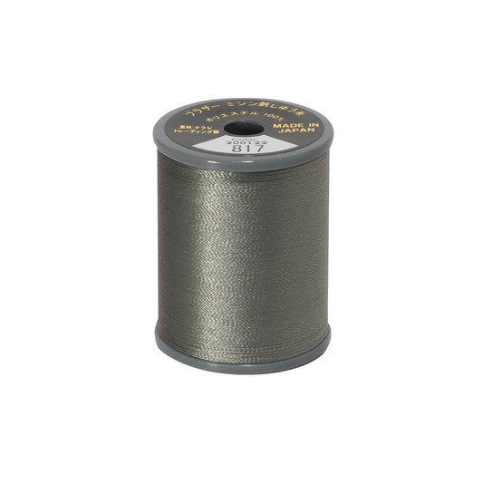 Brother satin-finish broderitråd – 817 Grå