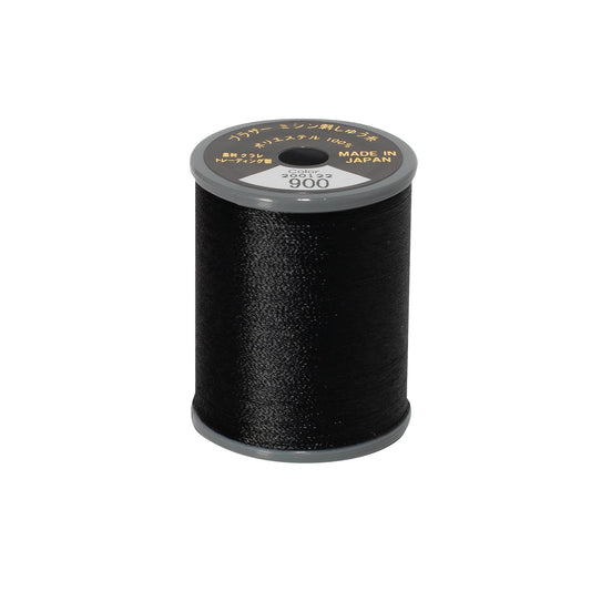 Brother satin-finish broderitråd – 900 sort