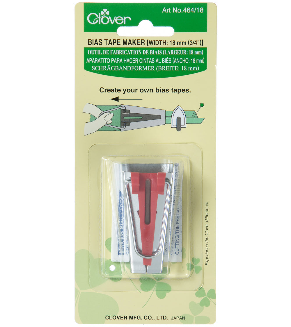 Clover bias tape folder 18MM