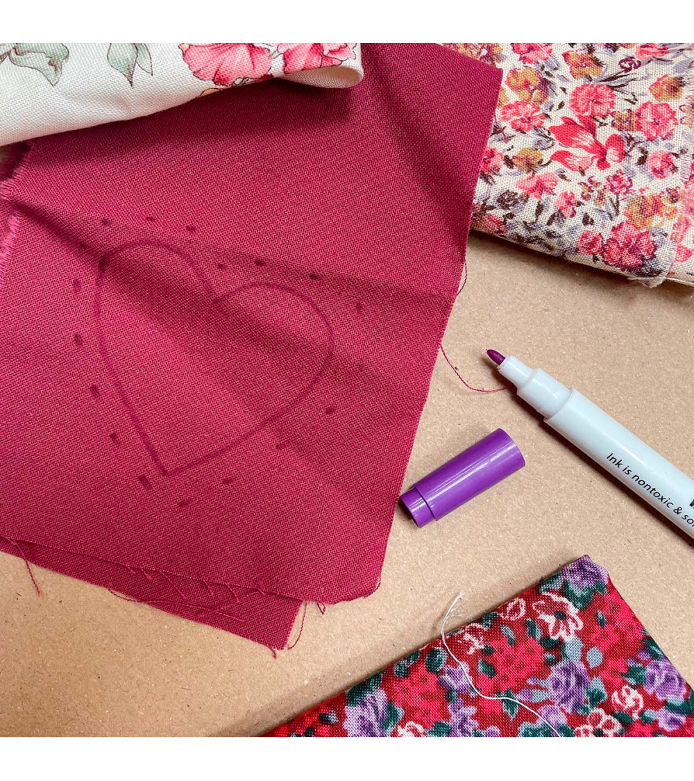 Självupplösande tuschpenna