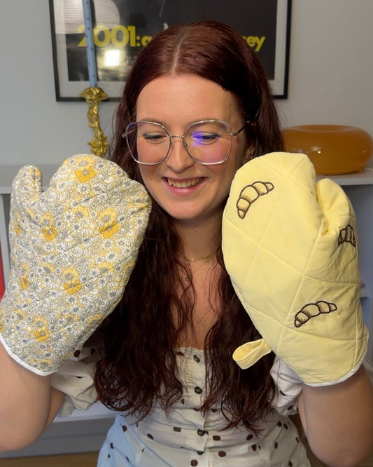 Grillhandsker, der gør julebagningen ekstra hyggelig