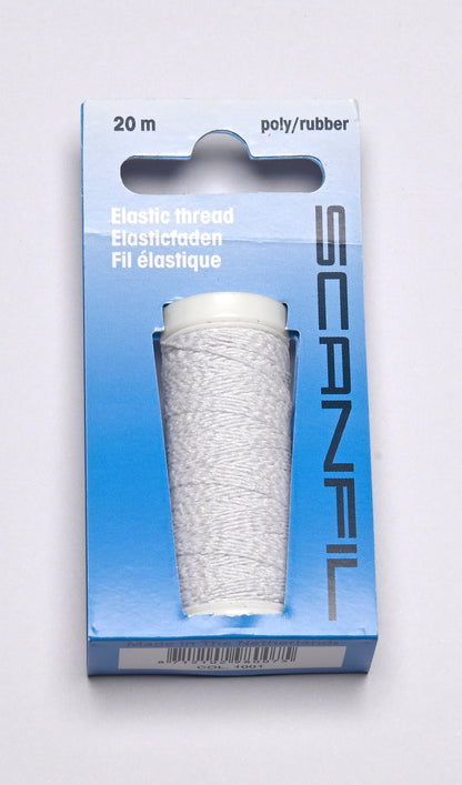 Prym vit elastisk tråd 0,5 mm