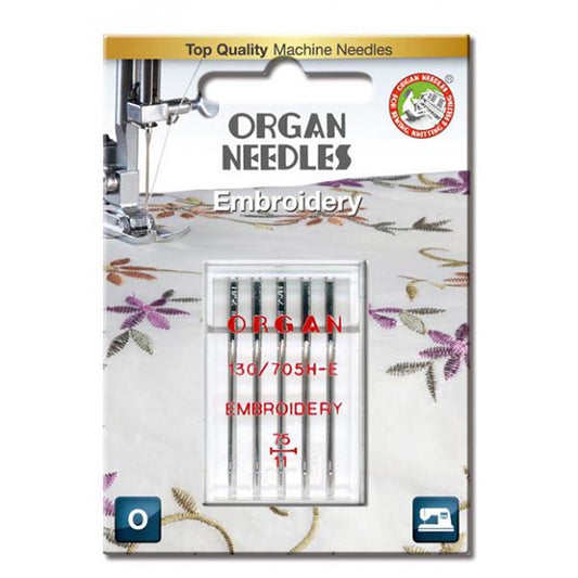 Organ broderinålar