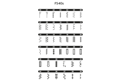 Brother FS40s | elektronisk symaskin