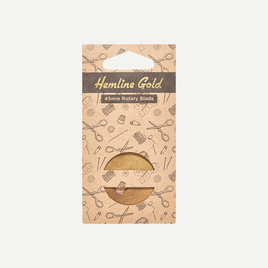 Hemline Gold messingklinge – 45 mm