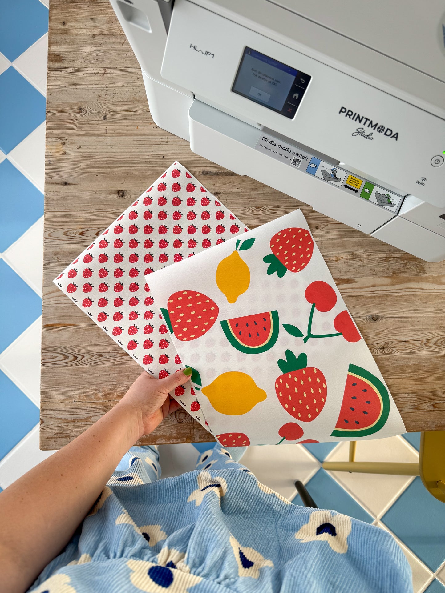 Brother PrintModa HLJF1 Tekstil Printer