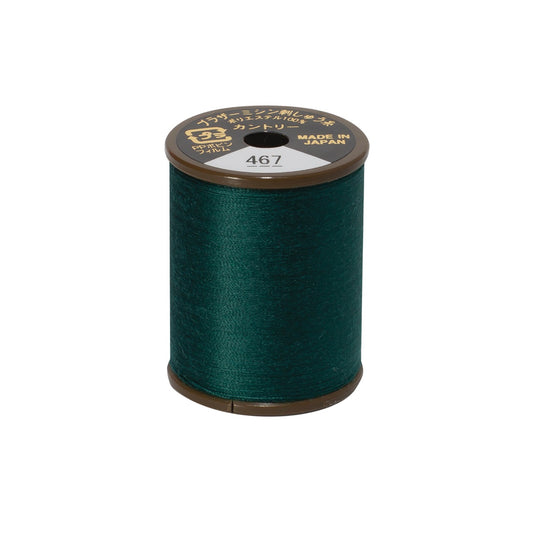 Brother mat-finish broderitråd - 467 Mørkegrøn