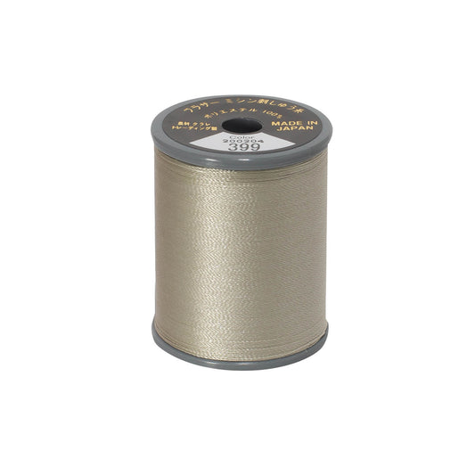 Brother satin-finish broderitråd – 399 Varm grå