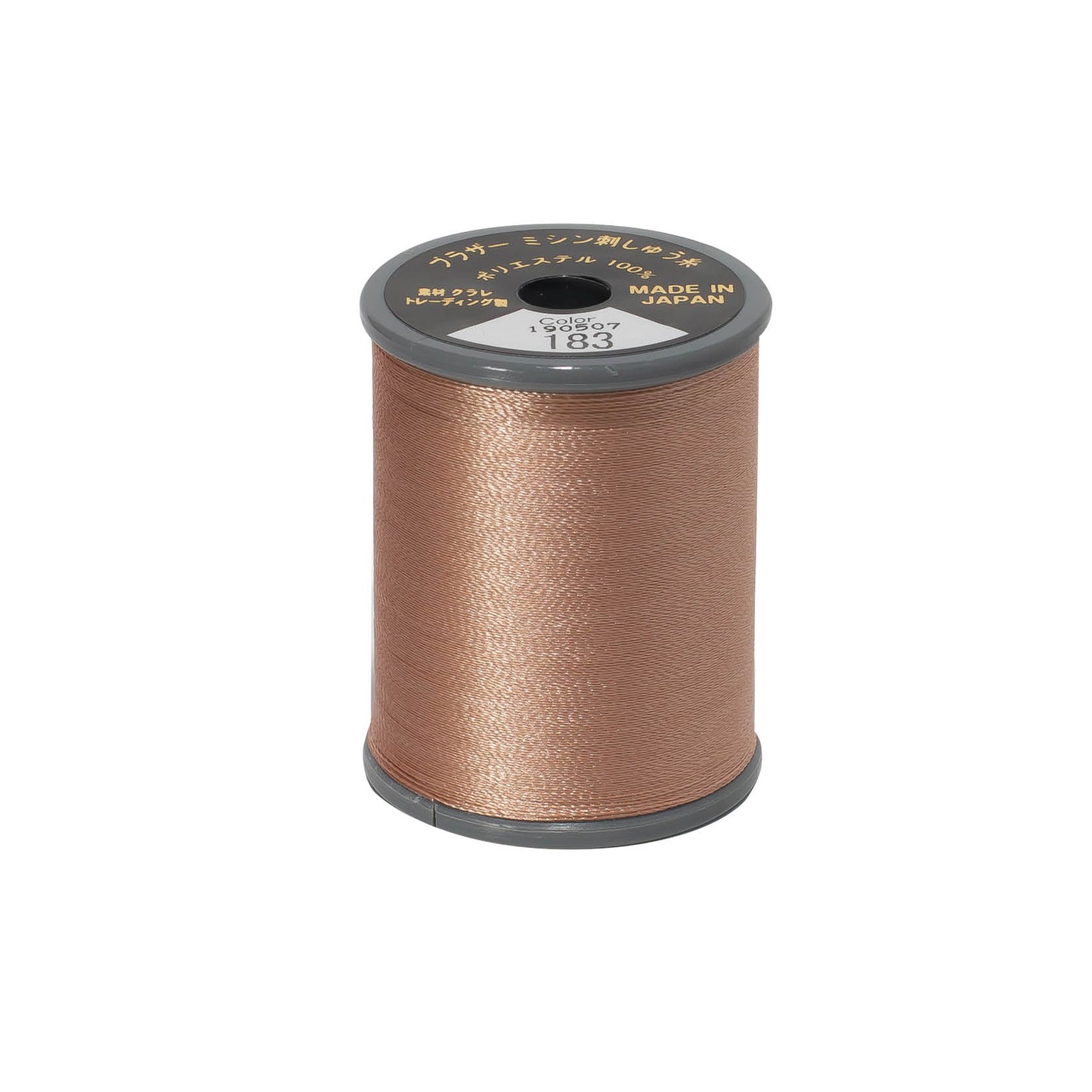 Brother satin-finish broderitråd – 183 Lys Rosa